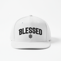 Casquette blanche Blessed avec broderie noire